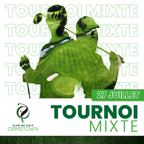 Réalisation de publication pour le Facebook du Golf Ormstown