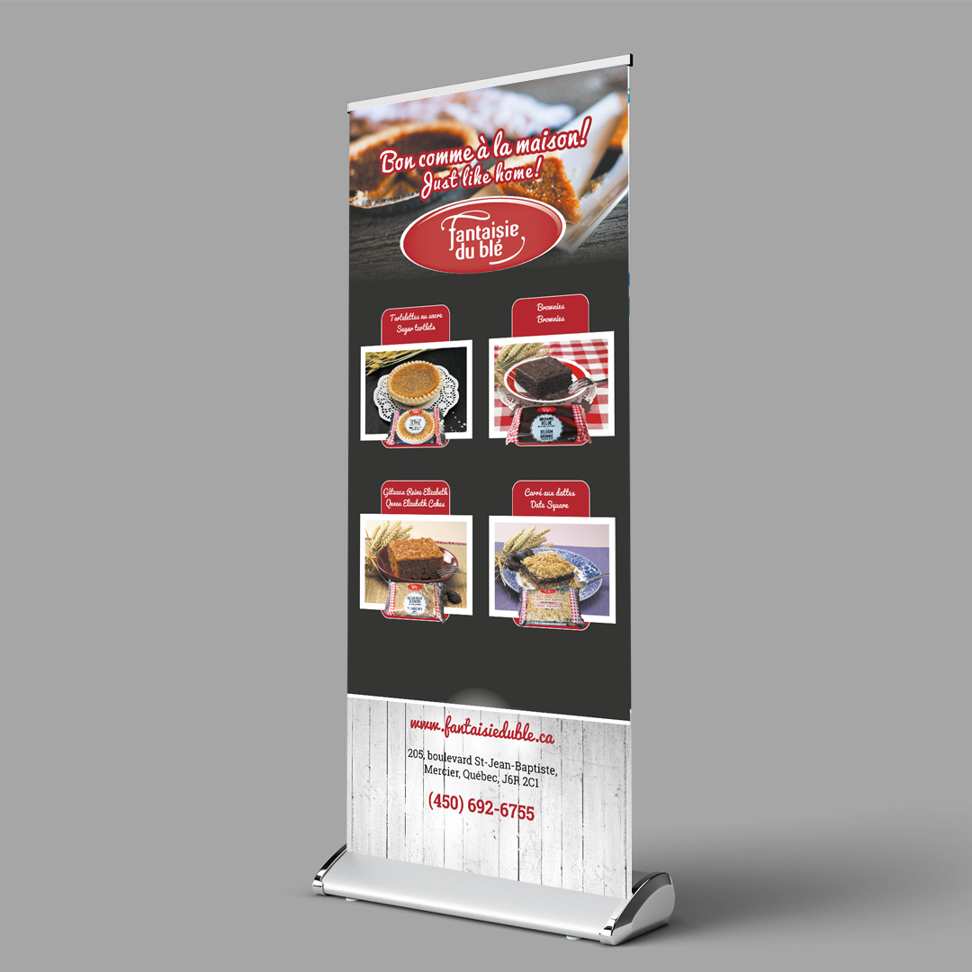 Roll-up Fantaisie du Blé