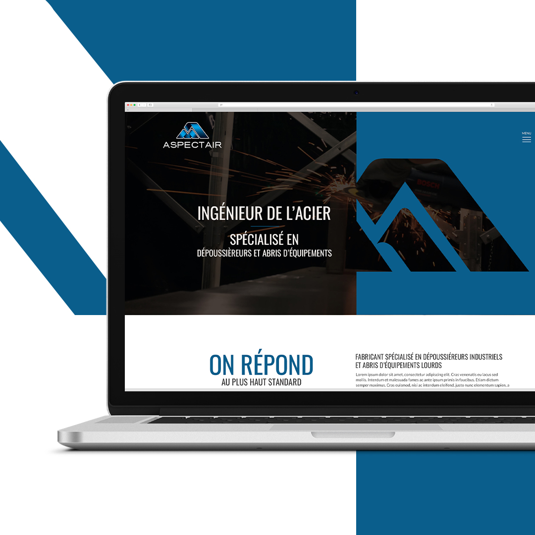 Lien vers https://www.aspectair.ca/en/